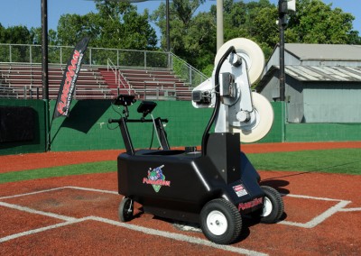 Easy setup at home plate